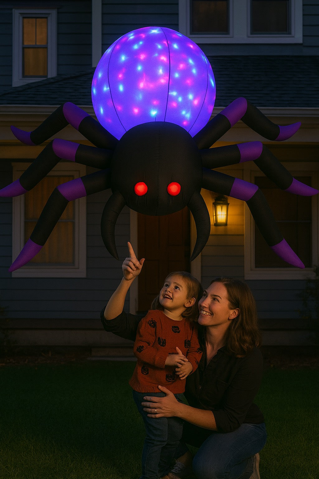 SPOOKY Spider Inflatable Decoration™
